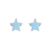 rainbow moonstone slice earrings
